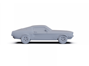 GAZ 12 Zim 1950 PRE-SUPPORTED Modèle 3D