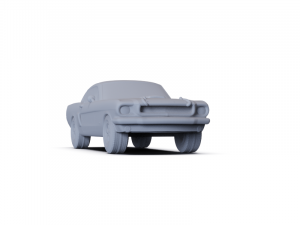 GAZ 12 Zim 1950 PRE-SUPPORTED Modèle 3D