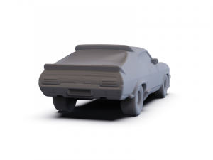 GAZ 12 Zim 1950 PRE-SUPPORTED Modèle 3D