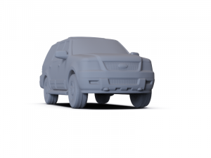 GAZ 12 Zim 1950 PRE-SUPPORTED Modèle 3D