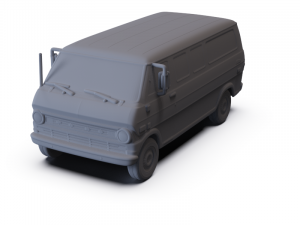 GAZ 12 Zim 1950 PRE-SUPPORTED Modèle 3D