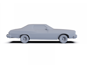 GAZ 12 Zim 1950 PRE-SUPPORTED Modèle 3D
