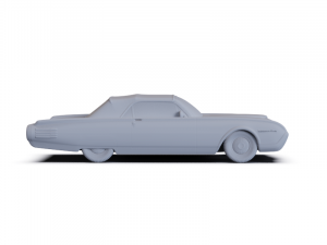 GAZ 12 Zim 1950 PRE-SUPPORTED Modèle 3D