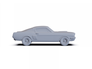 GAZ 12 Zim 1950 PRE-SUPPORTED Modèle 3D