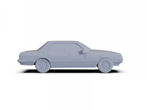 GAZ 12 Zim 1950 PRE-SUPPORTED Modèle 3D
