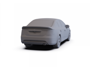 GAZ 12 Zim 1950 PRE-SUPPORTED Modèle 3D