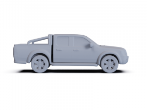 GAZ 12 Zim 1950 PRE-SUPPORTED Modèle 3D