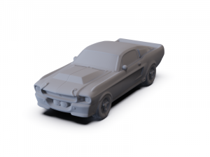 GAZ 12 Zim 1950 PRE-SUPPORTED Modèle 3D