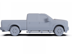 GAZ 12 Zim 1950 PRE-SUPPORTED Modèle 3D