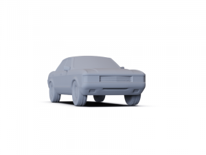 GAZ 12 Zim 1950 PRE-SUPPORTED Modèle 3D