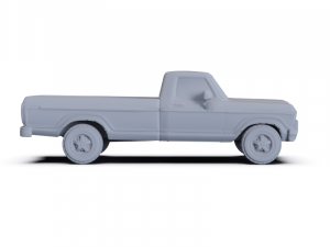GAZ 12 Zim 1950 PRE-SUPPORTED Modèle 3D