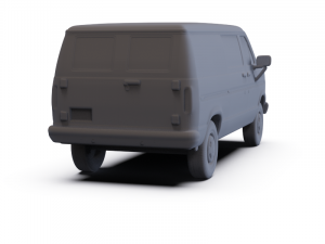 GAZ 12 Zim 1950 PRE-SUPPORTED Modèle 3D