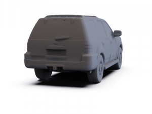 GAZ 12 Zim 1950 PRE-SUPPORTED Modèle 3D