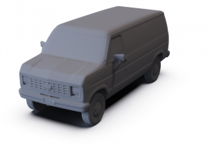 GAZ 12 Zim 1950 PRE-SUPPORTED Modèle 3D