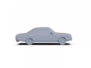 GAZ 12 Zim 1950 PRE-SUPPORTED Modèle 3D