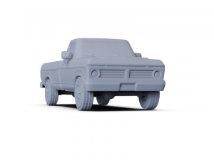 GAZ 12 Zim 1950 PRE-SUPPORTED Modèle 3D