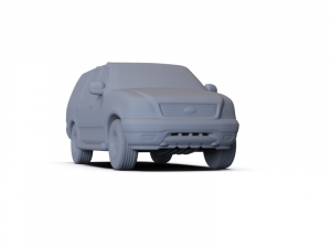 GAZ 12 Zim 1950 PRE-SUPPORTED Modèle 3D