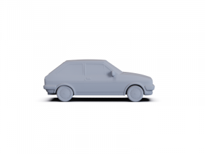 GAZ 12 Zim 1950 PRE-SUPPORTED Modèle 3D