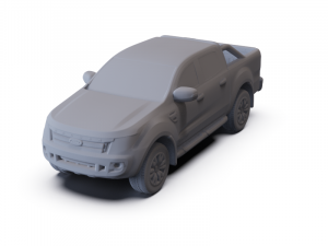 GAZ 12 Zim 1950 PRE-SUPPORTED Modèle 3D