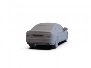GAZ 12 Zim 1950 PRE-SUPPORTED Modèle 3D