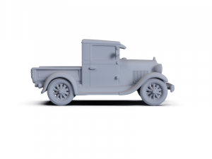 GAZ 12 Zim 1950 PRE-SUPPORTED Modèle 3D