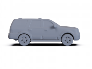 GAZ 12 Zim 1950 PRE-SUPPORTED Modèle 3D