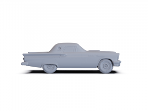 GAZ 12 Zim 1950 PRE-SUPPORTED Modèle 3D