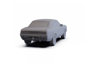 GAZ 12 Zim 1950 PRE-SUPPORTED Modèle 3D