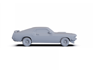 GAZ 12 Zim 1950 PRE-SUPPORTED Modèle 3D