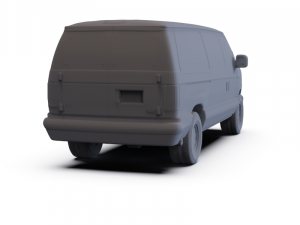 GAZ 12 Zim 1950 PRE-SUPPORTED Modèle 3D