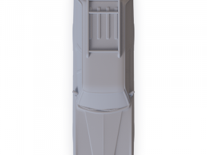 GAZ 12 Zim 1950 PRE-SUPPORTED Modèle 3D