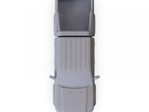 GAZ 12 Zim 1950 PRE-SUPPORTED Modèle 3D