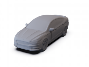 GAZ 12 Zim 1950 PRE-SUPPORTED Modèle 3D