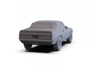 GAZ 12 Zim 1950 PRE-SUPPORTED Modèle 3D