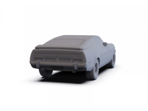 GAZ 12 Zim 1950 PRE-SUPPORTED Modèle 3D