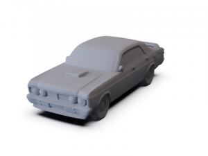 GAZ 12 Zim 1950 PRE-SUPPORTED Modèle 3D