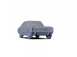 GAZ 12 Zim 1950 PRE-SUPPORTED Modèle 3D