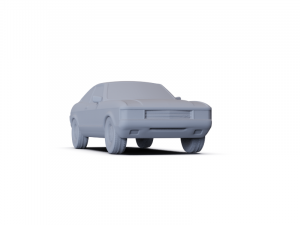 GAZ 12 Zim 1950 PRE-SUPPORTED Modèle 3D