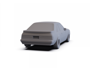 GAZ 12 Zim 1950 PRE-SUPPORTED Modèle 3D