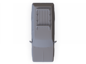GAZ 12 Zim 1950 PRE-SUPPORTED Modèle 3D
