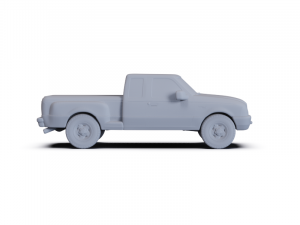 GAZ 12 Zim 1950 PRE-SUPPORTED Modèle 3D