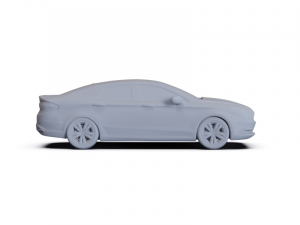 GAZ 12 Zim 1950 PRE-SUPPORTED Modèle 3D