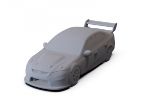 GAZ 12 Zim 1950 PRE-SUPPORTED Modèle 3D