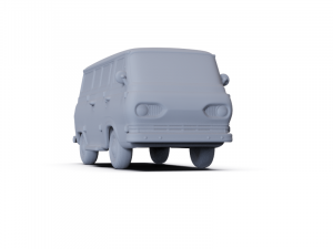 GAZ 12 Zim 1950 PRE-SUPPORTED Modèle 3D