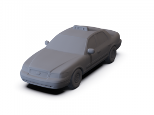 GAZ 12 Zim 1950 PRE-SUPPORTED Modèle 3D