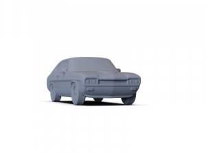 GAZ 12 Zim 1950 PRE-SUPPORTED Modèle 3D