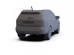 GAZ 12 Zim 1950 PRE-SUPPORTED Modèle 3D