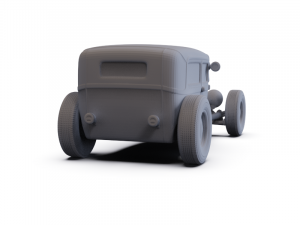 GAZ 12 Zim 1950 PRE-SUPPORTED Modèle 3D