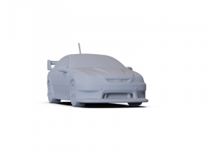 GAZ 12 Zim 1950 PRE-SUPPORTED Modèle 3D