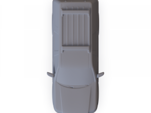 GAZ 12 Zim 1950 PRE-SUPPORTED Modèle 3D